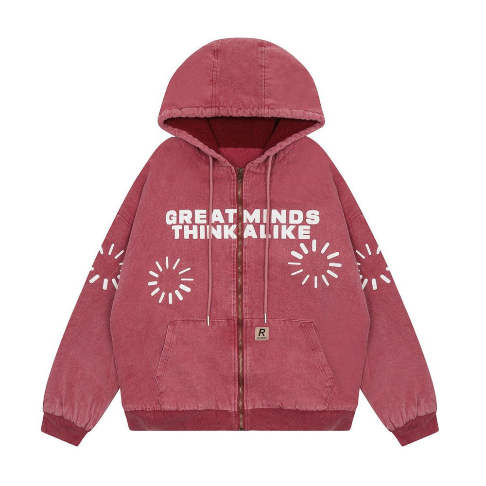 MME "GMTA" Washed Zip Hoodie